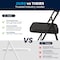 Flash Furniture Folding Chair, Double Braced, Black Metal BD-F002-BK-GG - alternate 2
